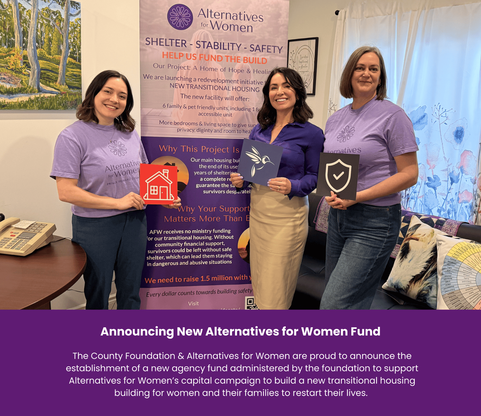 New Alternatives for Women Fund Established
